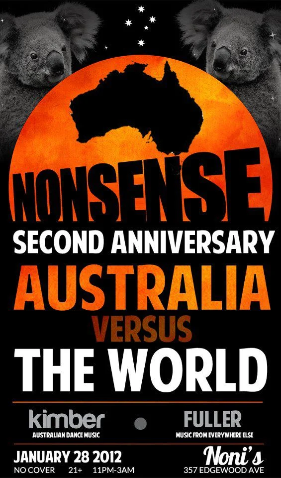 Nonsense ATL Event Flyer