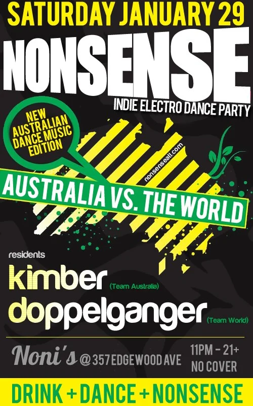 Nonsense ATL Event Flyer