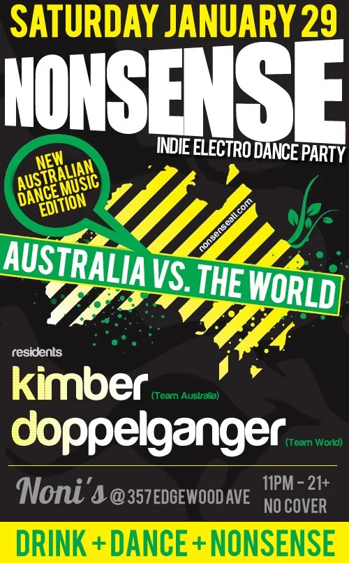 Nonsense ATL Event Flyer