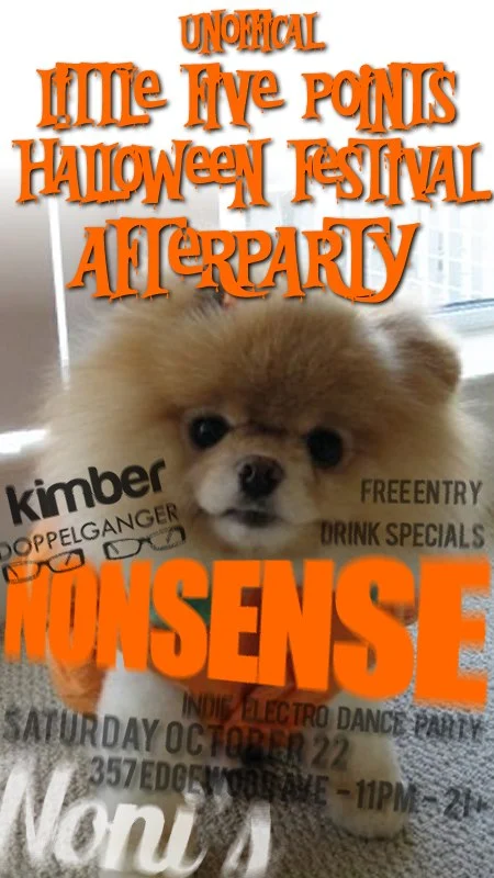 Nonsense ATL Event Flyer