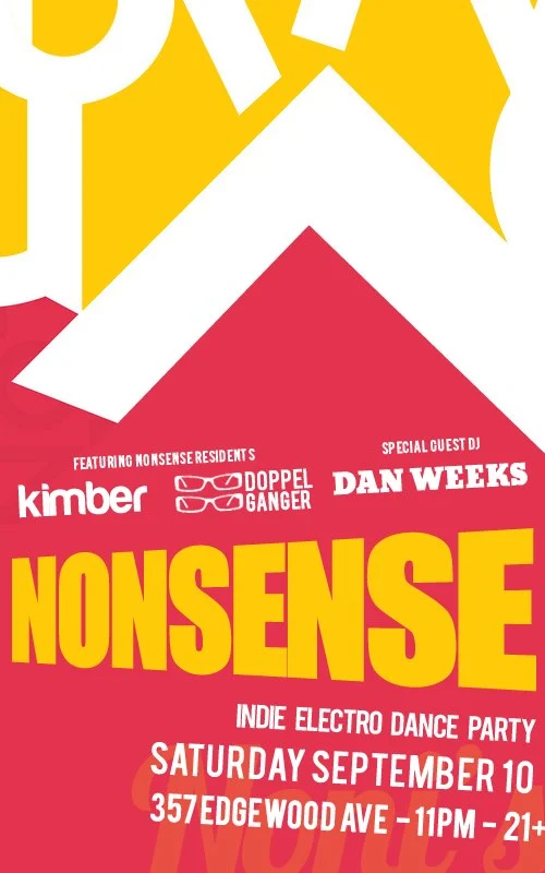 Nonsense ATL Event Flyer