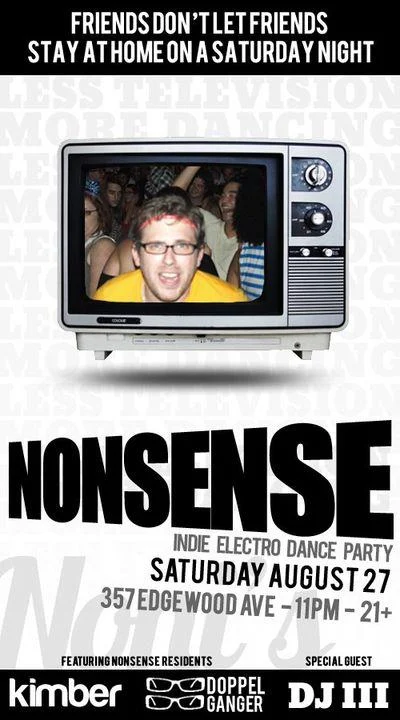 Nonsense ATL Event Flyer
