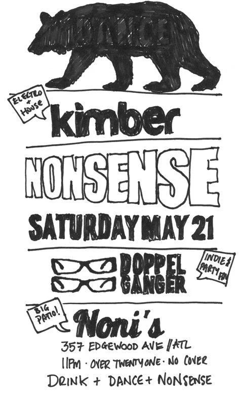 Nonsense ATL Event Flyer