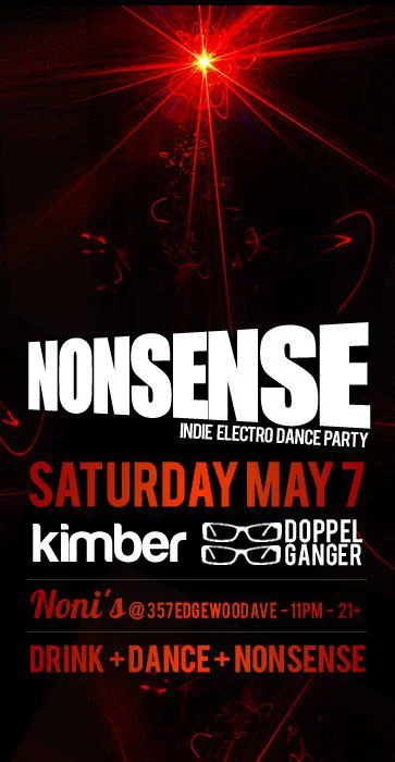 Nonsense ATL Event Flyer