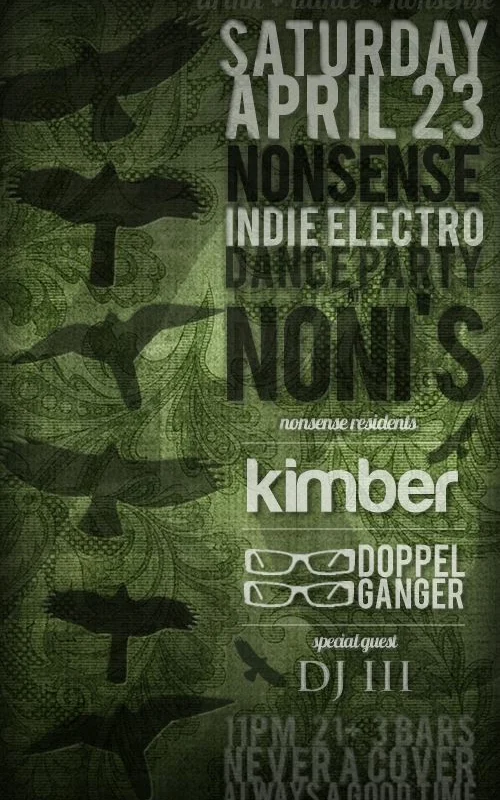 Nonsense ATL Event Flyer