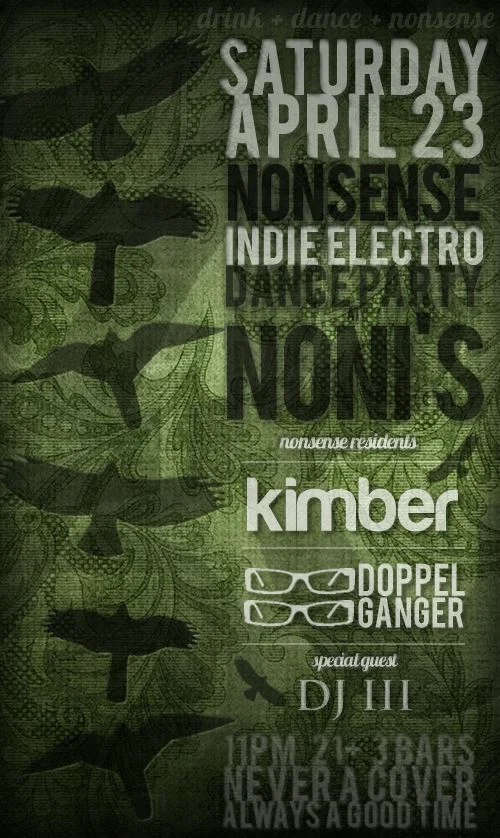 Nonsense ATL Event Flyer