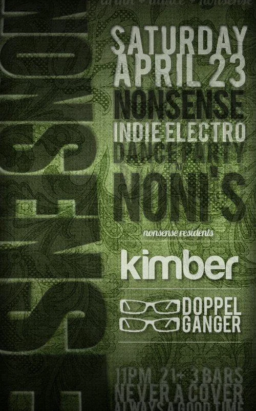 Nonsense ATL Event Flyer