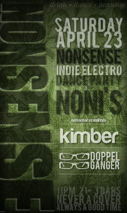 Nonsense ATL Event Flyer