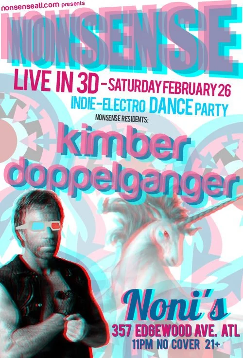 Nonsense ATL Event Flyer