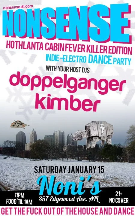 Nonsense ATL Event Flyer