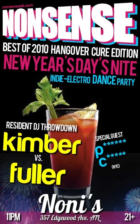 Nonsense ATL Event Flyer