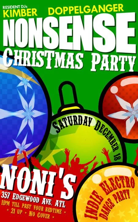 Nonsense ATL Event Flyer