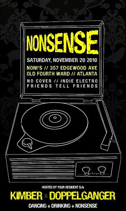 Nonsense ATL Event Flyer