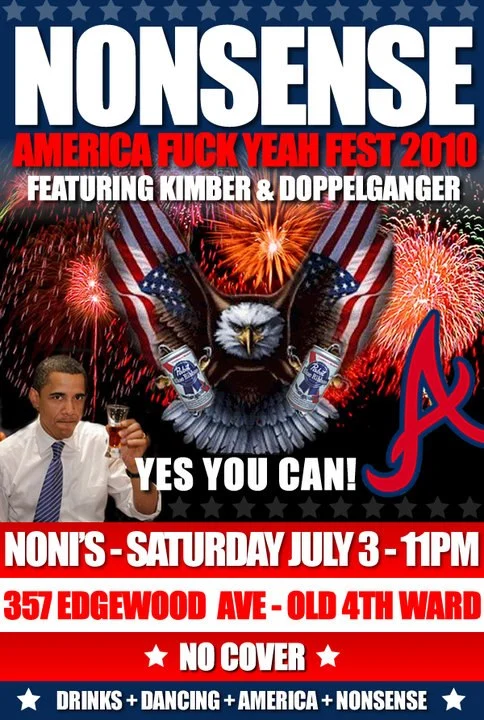 Nonsense ATL Event Flyer