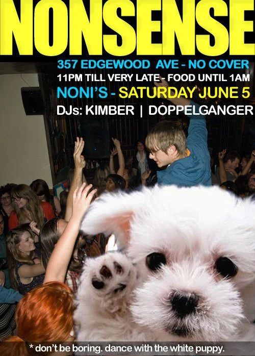 Nonsense ATL Event Flyer