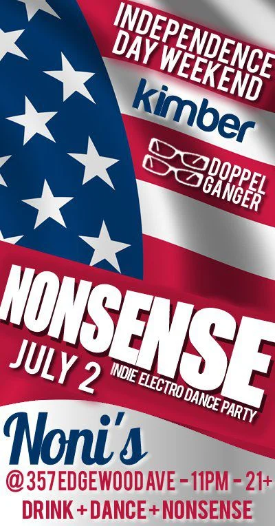 Nonsense ATL Event Flyer