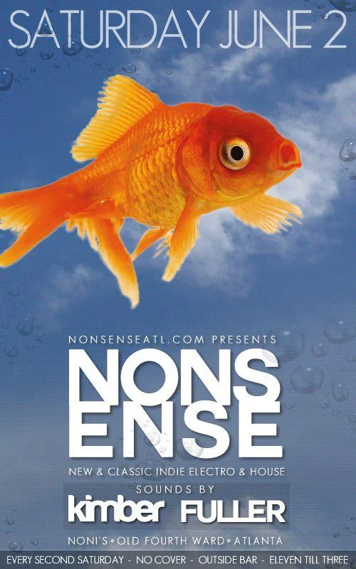 Nonsense ATL Event Flyer