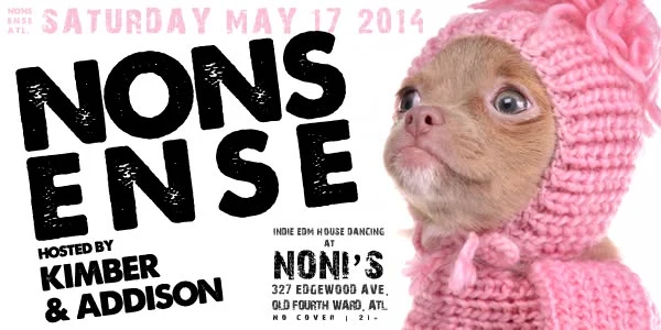 Nonsense ATL Event Flyer