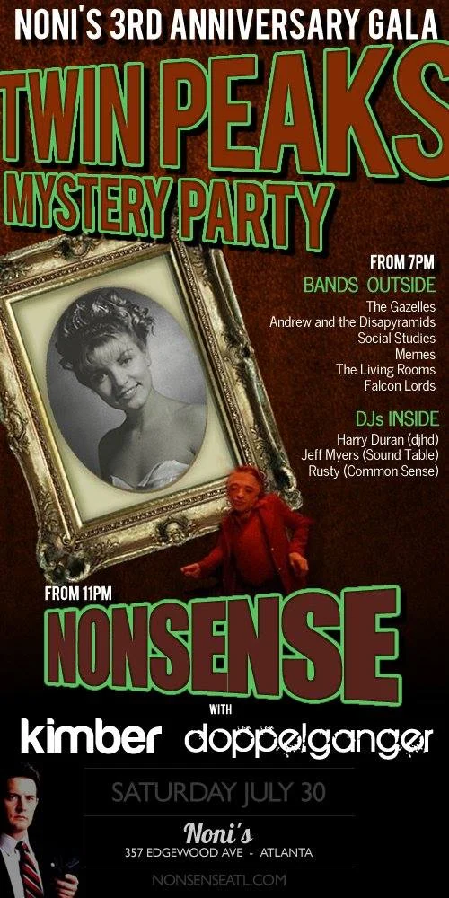 Nonsense at Noni's is Edgewood's longest-running dance party. We're doing it one more time on September 24. If you were there in the early days, come back for one more dance. It'll be a reunion!