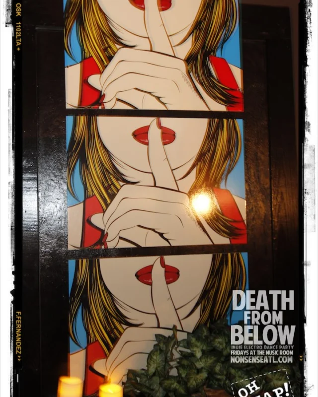DEATH FROM BELOWIndie-Electro Dance PartyThe Music Room - Every Friday 11pm(Launch Party - October 5th 2012)