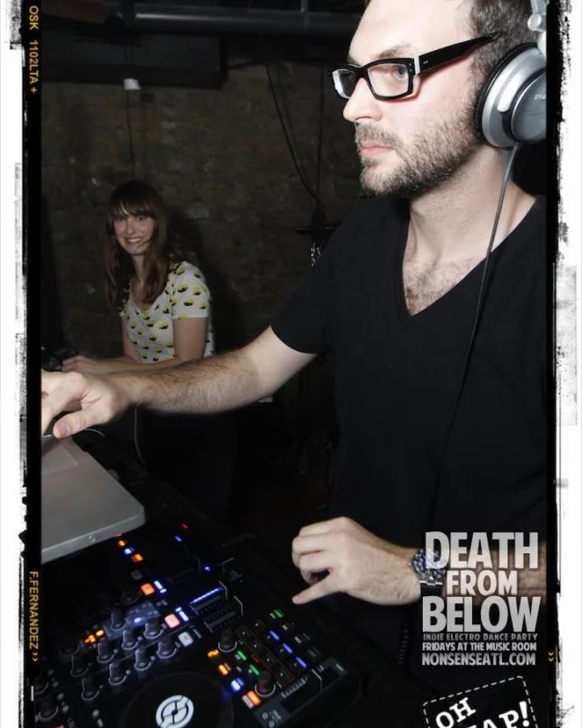 DEATH FROM BELOWIndie-Electro Dance PartyThe Music Room - Every Friday 11pm(Launch Party - October 5th 2012)
