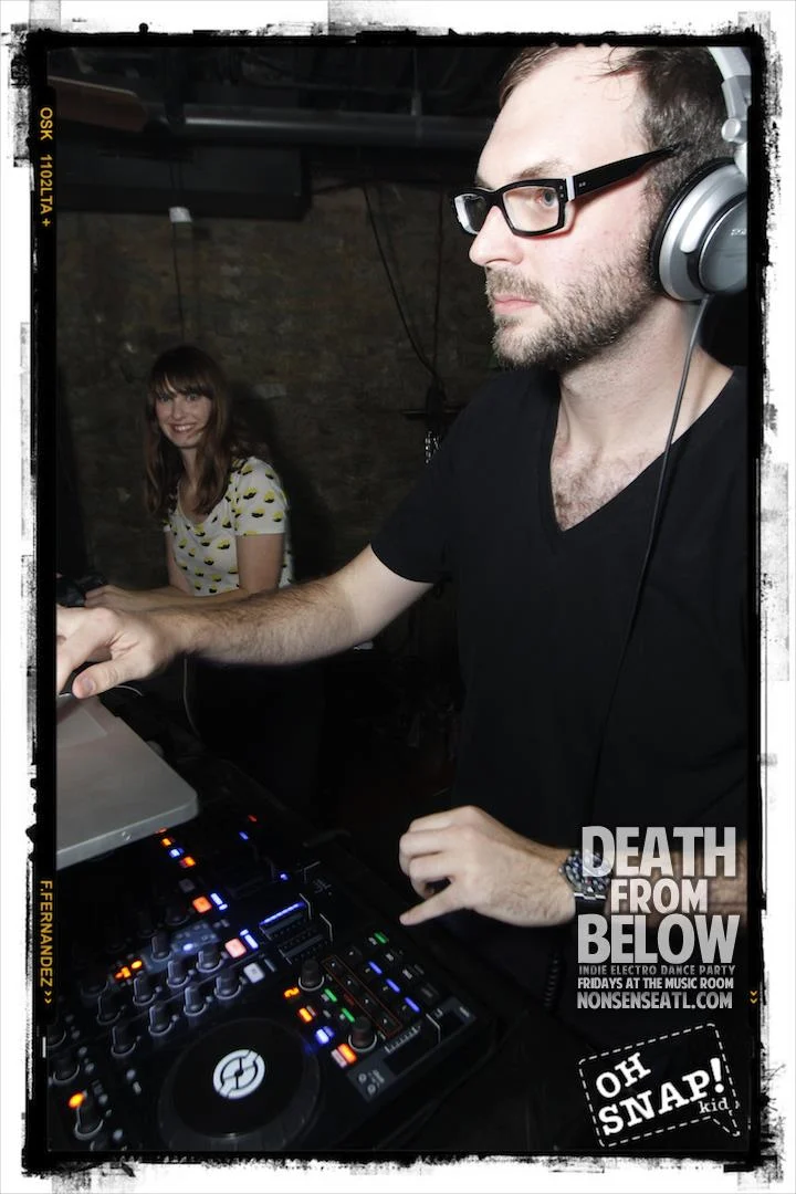 DEATH FROM BELOWIndie-Electro Dance PartyThe Music Room - Every Friday 11pm(Launch Party - October 5th 2012)