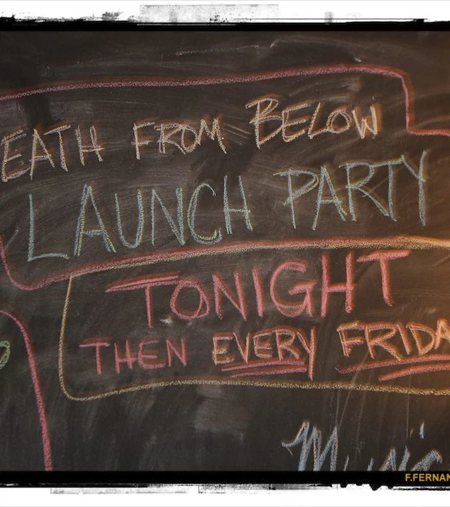 DEATH FROM BELOWIndie-Electro Dance PartyThe Music Room - Every Friday 11pm(Launch Party - October 5th 2012)