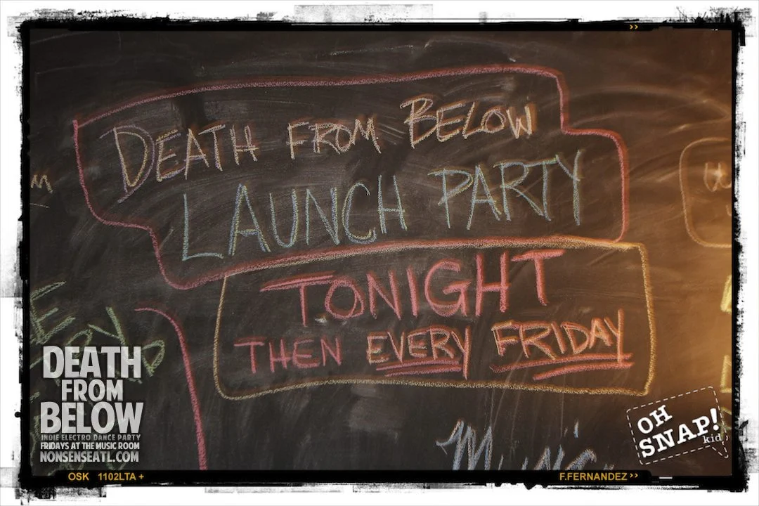 DEATH FROM BELOWIndie-Electro Dance PartyThe Music Room - Every Friday 11pm(Launch Party - October 5th 2012)
