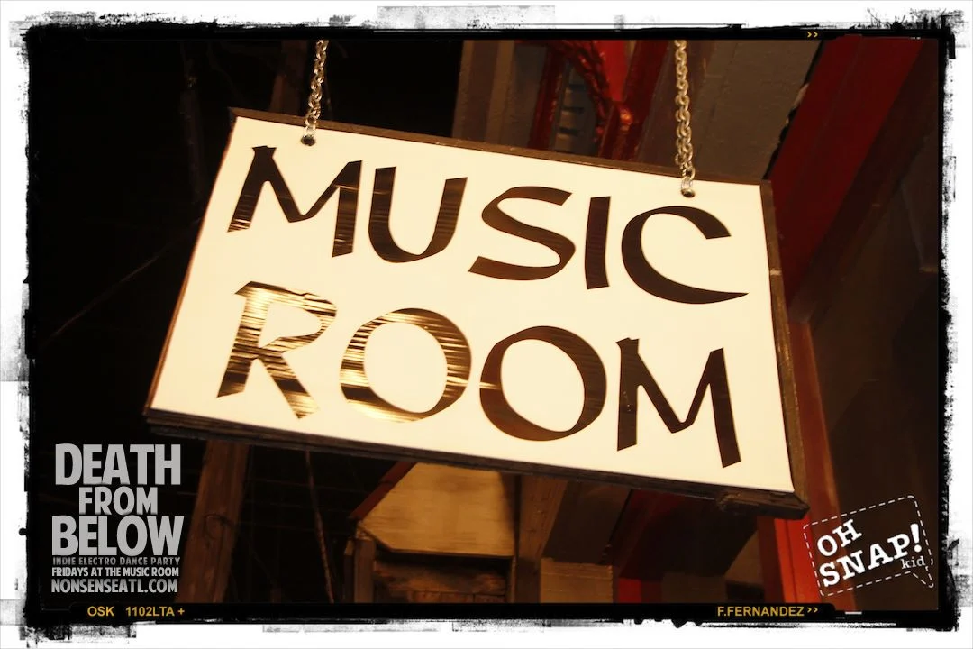DEATH FROM BELOWIndie-Electro Dance PartyThe Music Room - Every Friday 11pm(Launch Party - October 5th 2012)