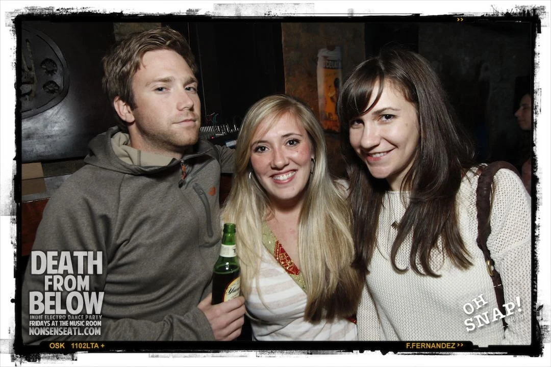 DEATH FROM BELOWIndie-Electro Dance PartyThe Music Room - Every Friday 11pm(Launch Party - October 5th 2012)