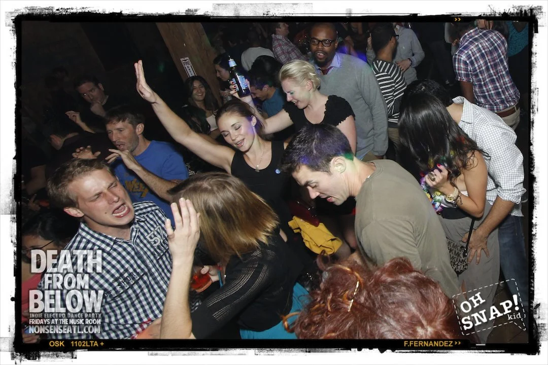 DEATH FROM BELOWIndie-Electro Dance PartyThe Music Room - Every Friday 11pm(Launch Party - October 5th 2012)