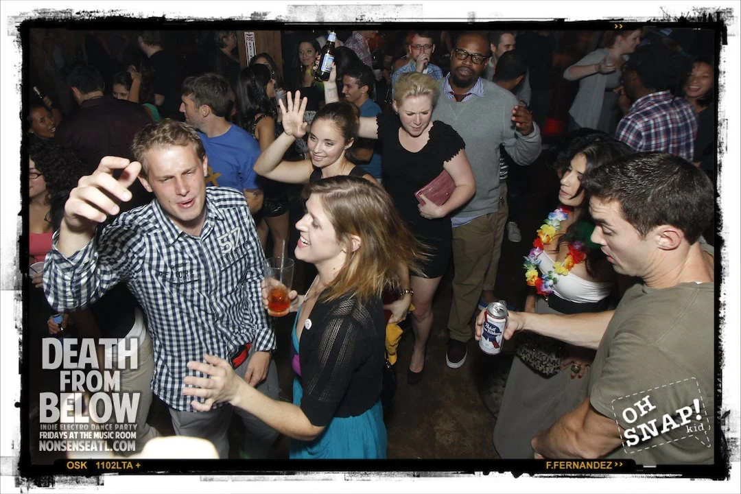 DEATH FROM BELOWIndie-Electro Dance PartyThe Music Room - Every Friday 11pm(Launch Party - October 5th 2012)