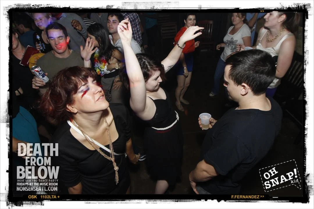 DEATH FROM BELOWIndie-Electro Dance PartyThe Music Room - Every Friday 11pm(Launch Party - October 5th 2012)