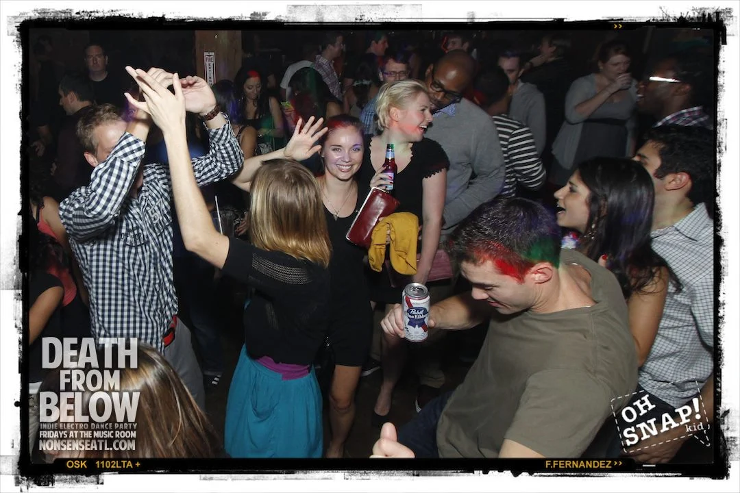 DEATH FROM BELOWIndie-Electro Dance PartyThe Music Room - Every Friday 11pm(Launch Party - October 5th 2012)