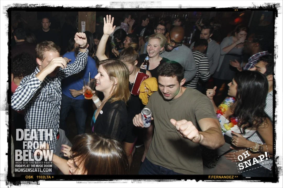 DEATH FROM BELOWIndie-Electro Dance PartyThe Music Room - Every Friday 11pm(Launch Party - October 5th 2012)