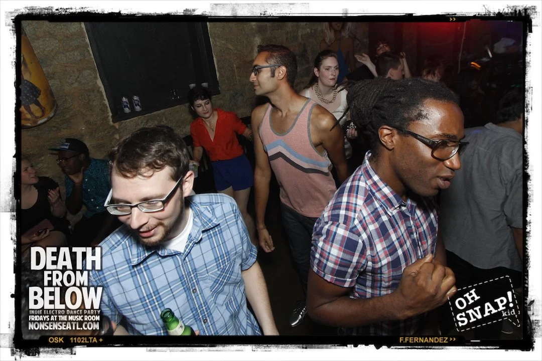 DEATH FROM BELOWIndie-Electro Dance PartyThe Music Room - Every Friday 11pm(Launch Party - October 5th 2012)