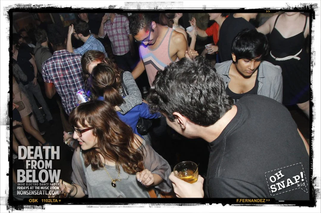 DEATH FROM BELOWIndie-Electro Dance PartyThe Music Room - Every Friday 11pm(Launch Party - October 5th 2012)