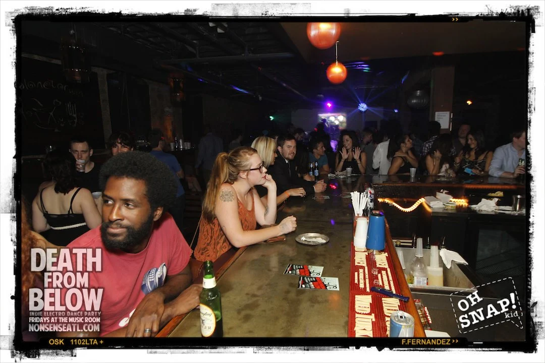 DEATH FROM BELOWIndie-Electro Dance PartyThe Music Room - Every Friday 11pm(Launch Party - October 5th 2012)