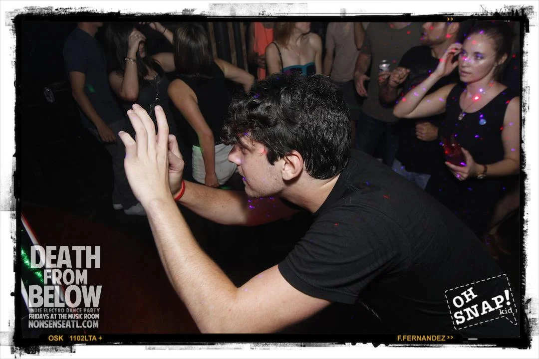 DEATH FROM BELOWIndie-Electro Dance PartyThe Music Room - Every Friday 11pm(Launch Party - October 5th 2012)