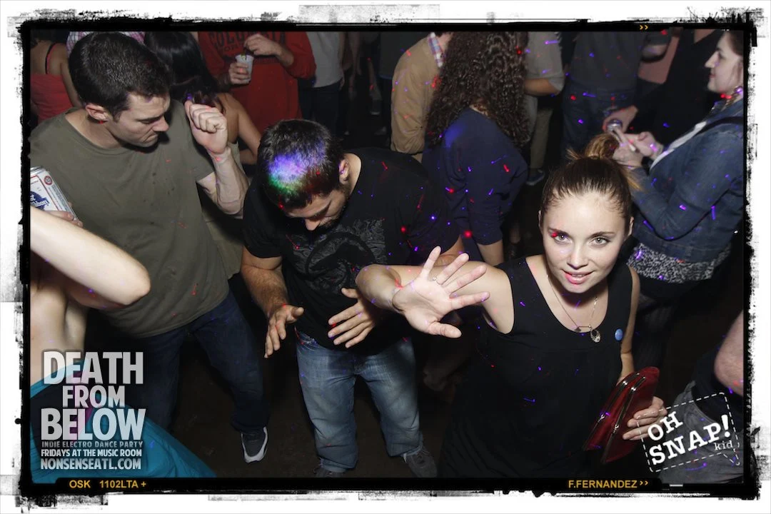 DEATH FROM BELOWIndie-Electro Dance PartyThe Music Room - Every Friday 11pm(Launch Party - October 5th 2012)
