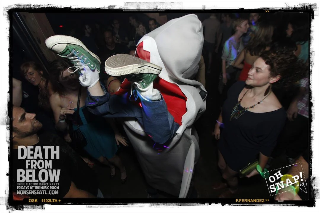 DEATH FROM BELOWIndie-Electro Dance PartyThe Music Room - Every Friday 11pm(Launch Party - October 5th 2012)