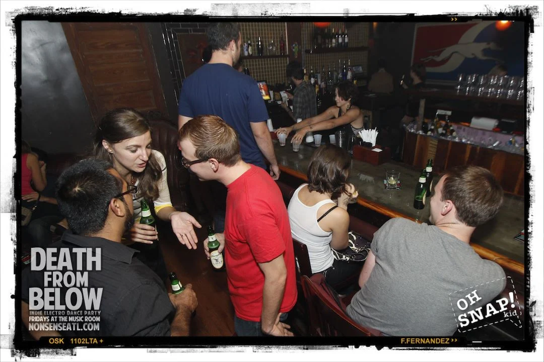 DEATH FROM BELOWIndie-Electro Dance PartyThe Music Room - Every Friday 11pm(Launch Party - October 5th 2012)