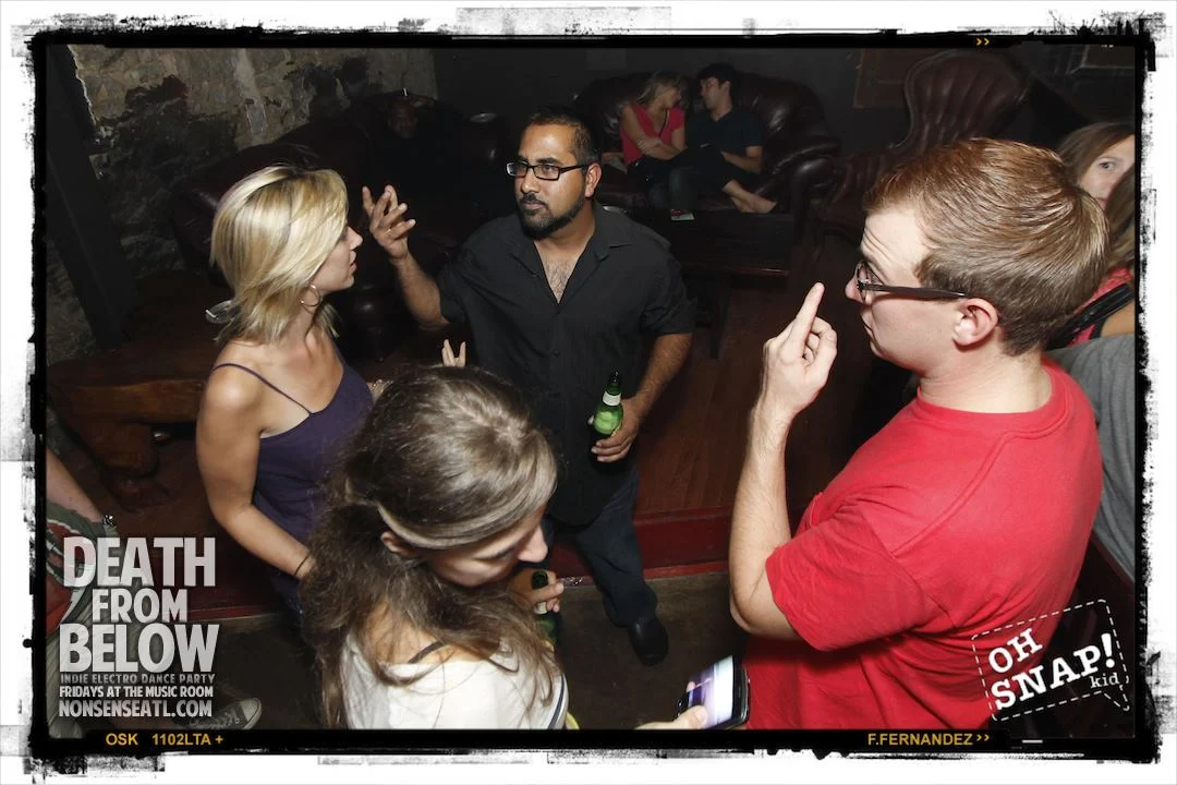 DEATH FROM BELOWIndie-Electro Dance PartyThe Music Room - Every Friday 11pm(Launch Party - October 5th 2012)
