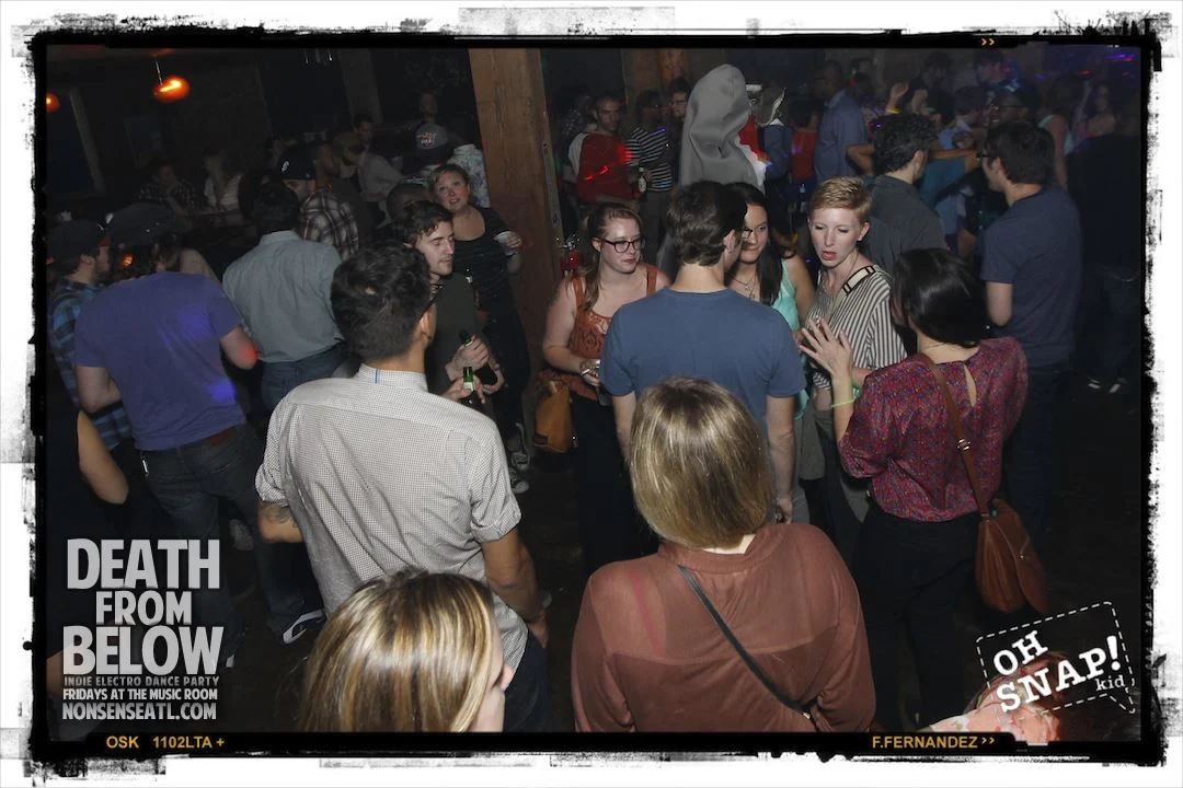 DEATH FROM BELOWIndie-Electro Dance PartyThe Music Room - Every Friday 11pm(Launch Party - October 5th 2012)