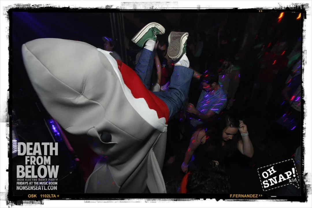 DEATH FROM BELOWIndie-Electro Dance PartyThe Music Room - Every Friday 11pm(Launch Party - October 5th 2012)