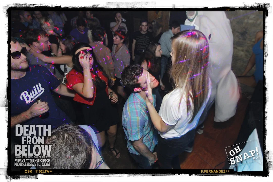DEATH FROM BELOWIndie-Electro Dance PartyThe Music Room - Every Friday 11pm(Launch Party - October 5th 2012)