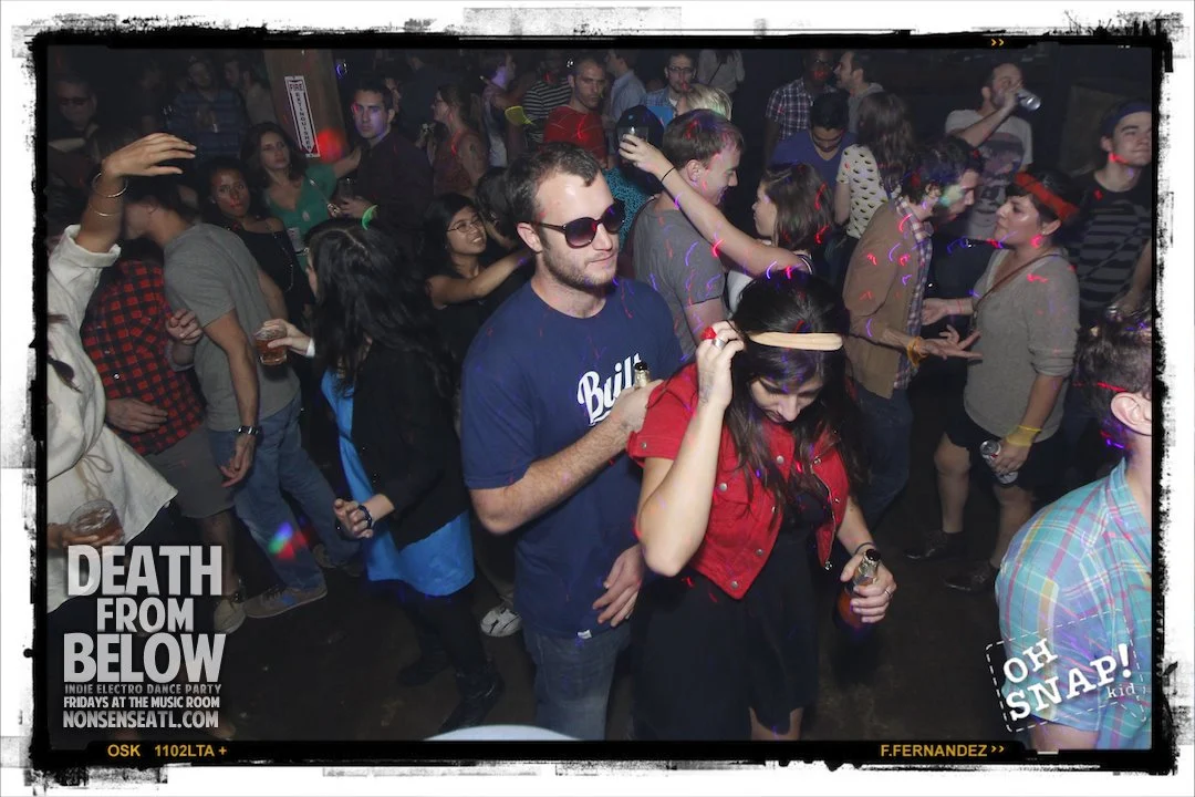 DEATH FROM BELOWIndie-Electro Dance PartyThe Music Room - Every Friday 11pm(Launch Party - October 5th 2012)
