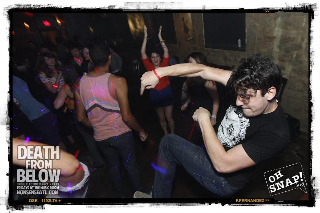 DEATH FROM BELOWIndie-Electro Dance PartyThe Music Room - Every Friday 11pm(Launch Party - October 5th 2012)