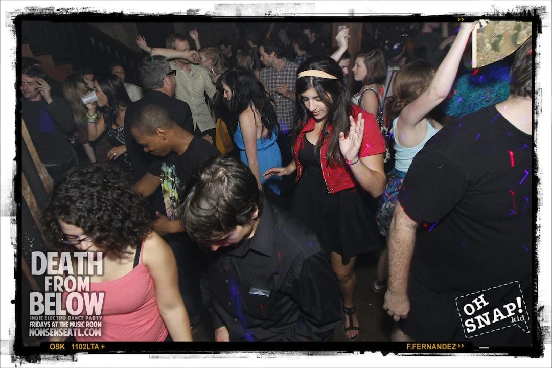 DEATH FROM BELOWIndie-Electro Dance PartyThe Music Room - Every Friday 11pm(Launch Party - October 5th 2012)