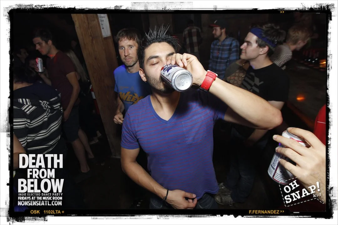 DEATH FROM BELOWIndie-Electro Dance PartyThe Music Room - Every Friday 11pm(Launch Party - October 5th 2012)